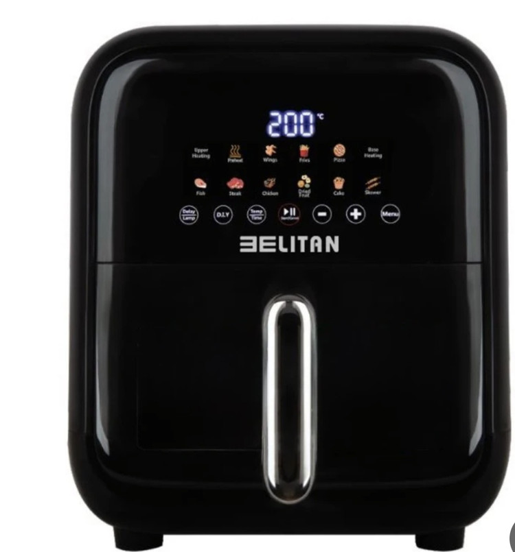 سرخ کن 8 لیتری بلیتان (ویداس) مدل :BT-6685 ،بدون روغن ،با 8 نفر ظرفیت ،و بیش از 7 برنامه پیش فرض